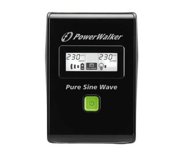 Power Walker VI 800 SW FR (800VA/480W, 2xPL, USB, LCD, AVR) - 214134 - zdjęcie 4